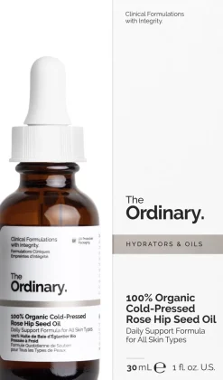 100% Organic Cold-Pressed Rose Hip Seed Oil