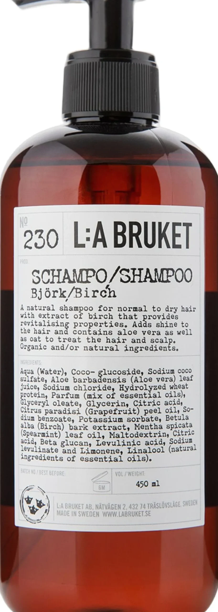 230 Schampo Bjrk 450 ml