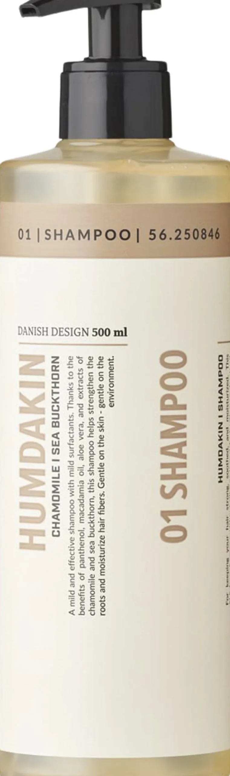 01 shampoo 500 ml - chamomile and sea buckthorn