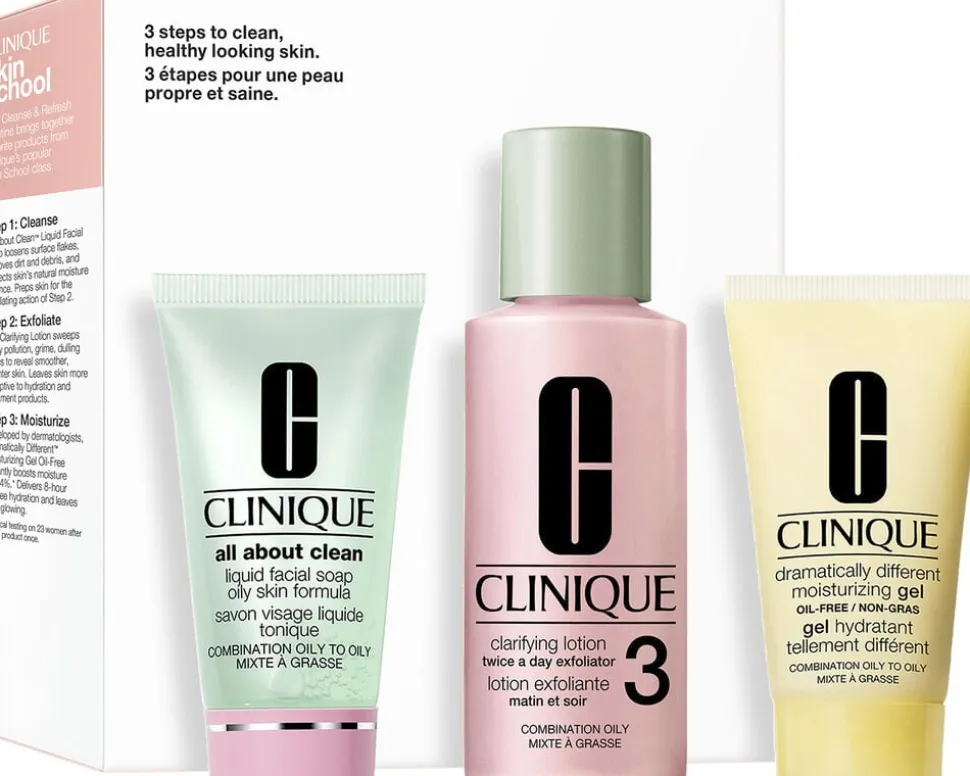 3 Step Set Dry to Combination Skin