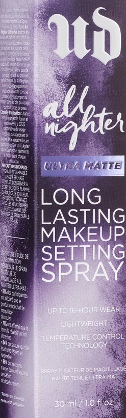 All Nighter Ultra Matte Makeup Setting Spray