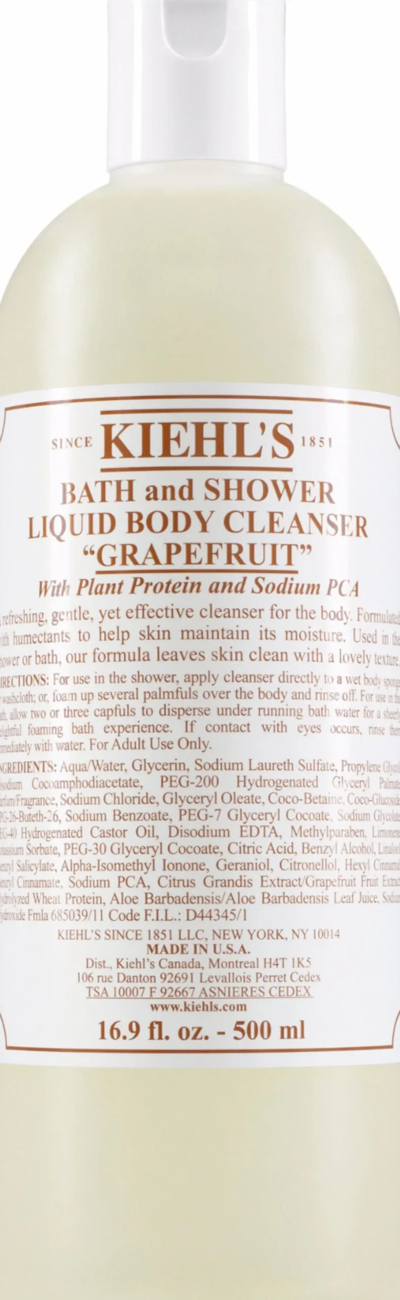 Bath and Shower Liquid Body Cleanser Grapefruit