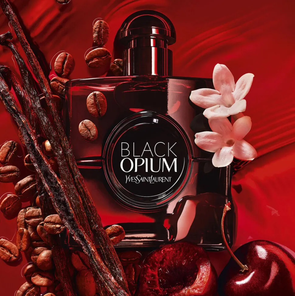 Black Opium Eau de Parfum Over Red