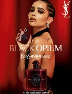 Black Opium Eau de Parfum Over Red
