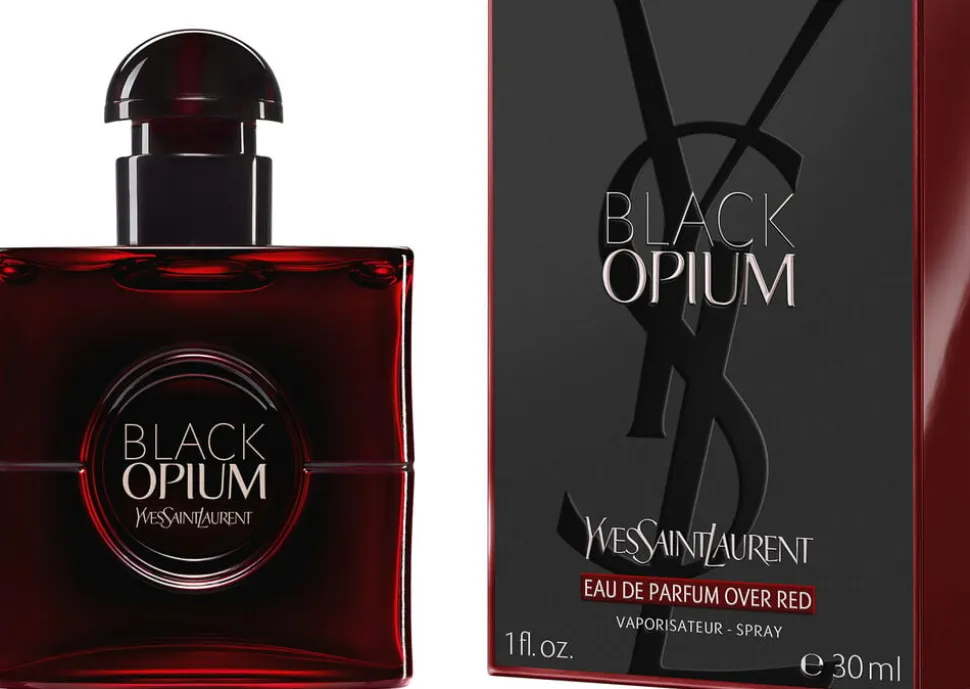 Black Opium Eau de Parfum Over Red