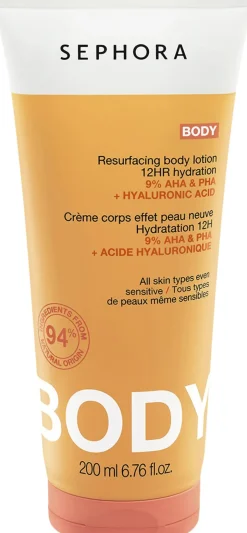 Bodycreme med "Ny hud" effekt - Fugtning i 12 timer