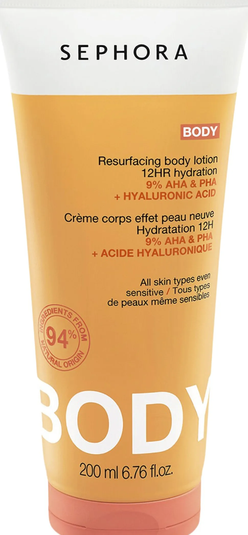 Bodycreme med "Ny hud" effekt - Fugtning i 12 timer