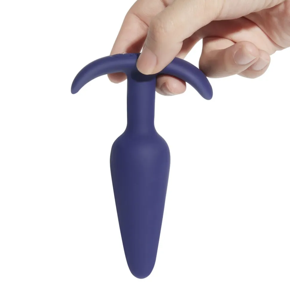Boo Vibrerende buttplug med fjernebetjening - Dark Plum