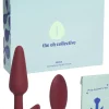 Boo Vibrerene Buttplug med Fjernbetjening - Mørk Violet