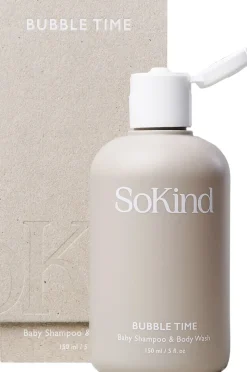 Bubble Time - Mild og plejende baby shampoo og kropssæbe