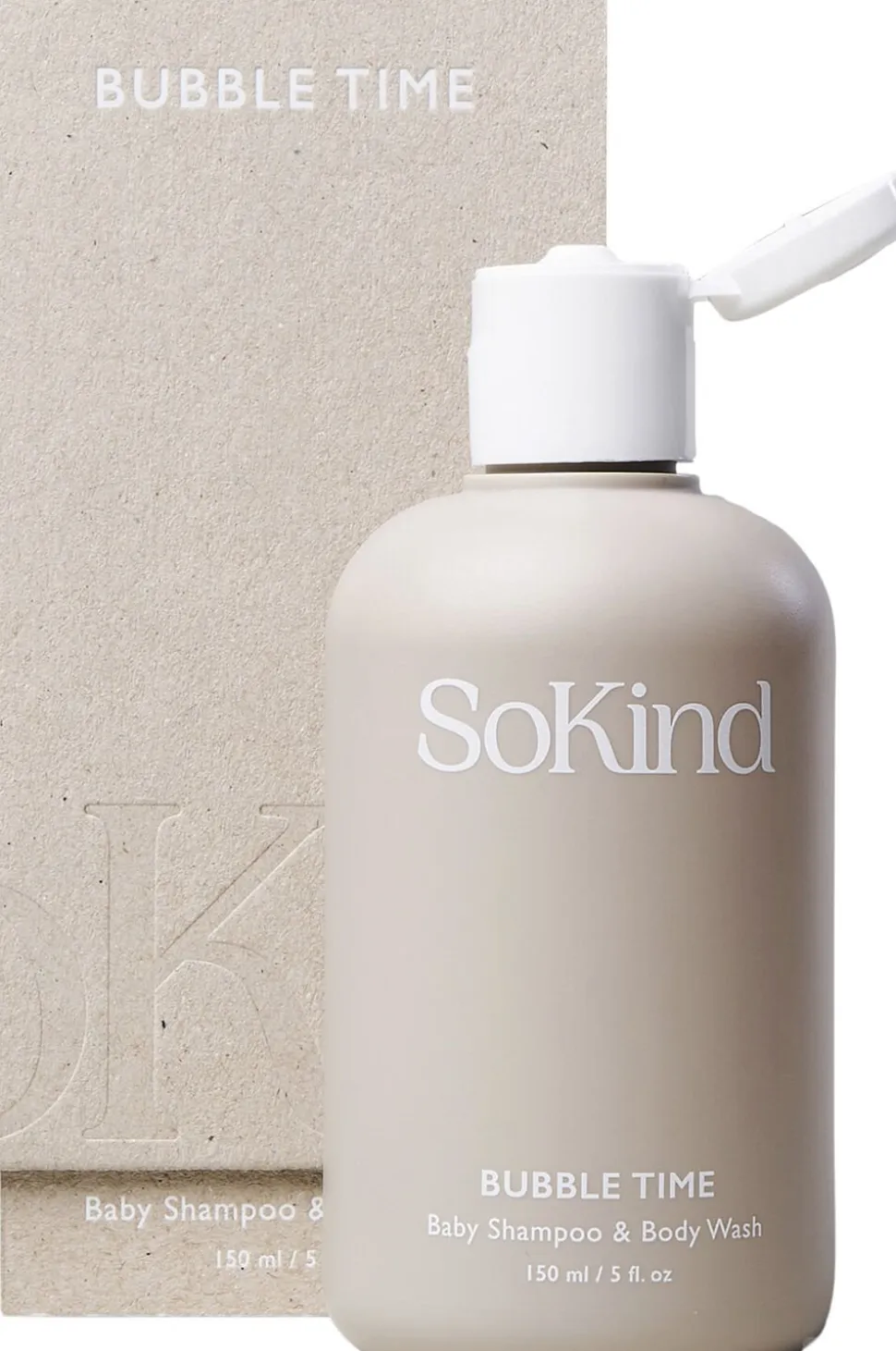 Bubble Time - Mild og plejende baby shampoo og kropssæbe