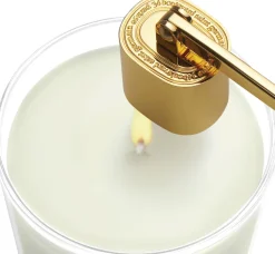 Candle snuffer golden finish