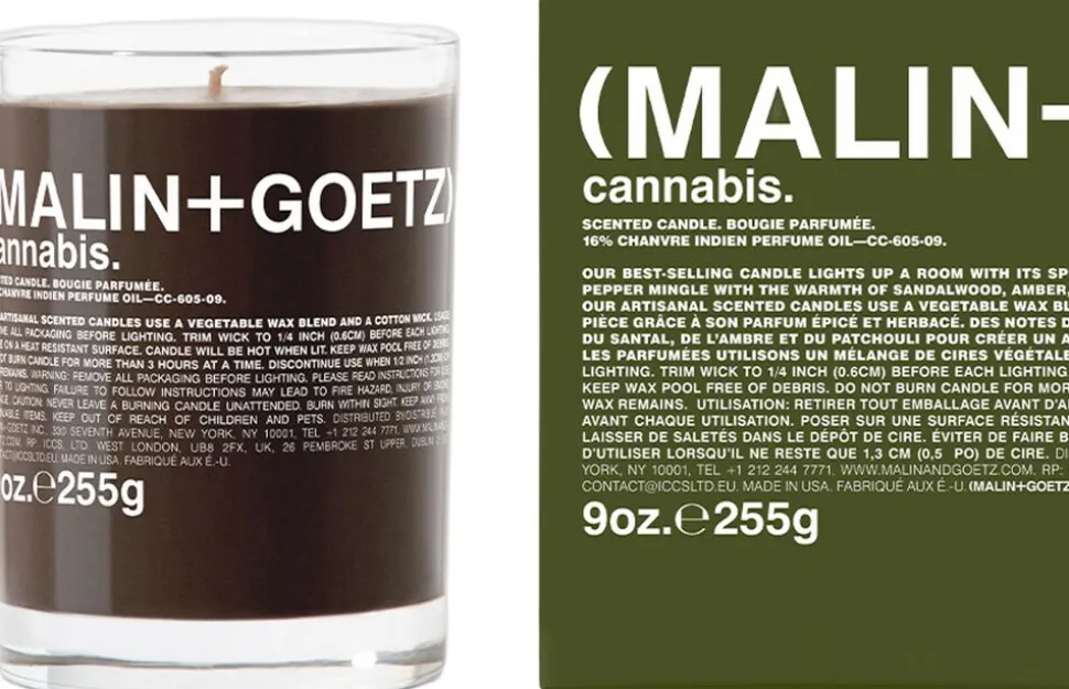 Cannabis Candle