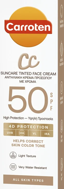 Carroten Face CC Cream SPF 50