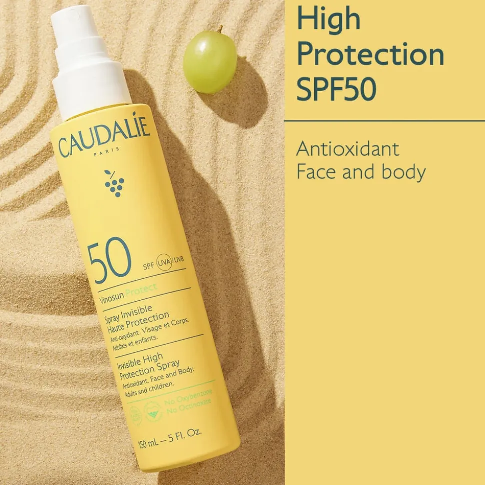 Caudalíe Vinosun Invisible High Protection Spray SPF50 150 ml