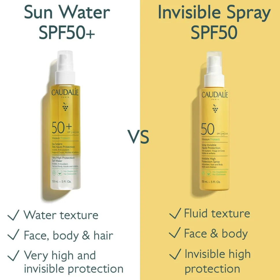 Caudalíe Vinosun Invisible High Protection Spray SPF50 150 ml
