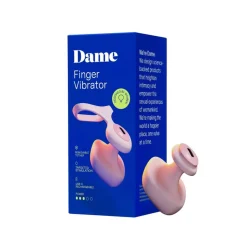 Dame - Fin 2. 0 Finger Vibrator Quartz