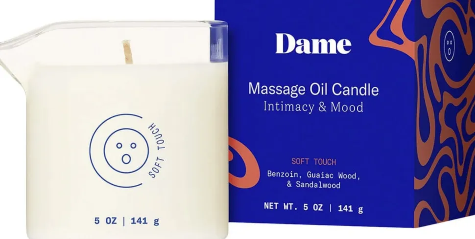 DAME PRODUCTS - MASSAGE OIL CANDLE SOFT TOUCH