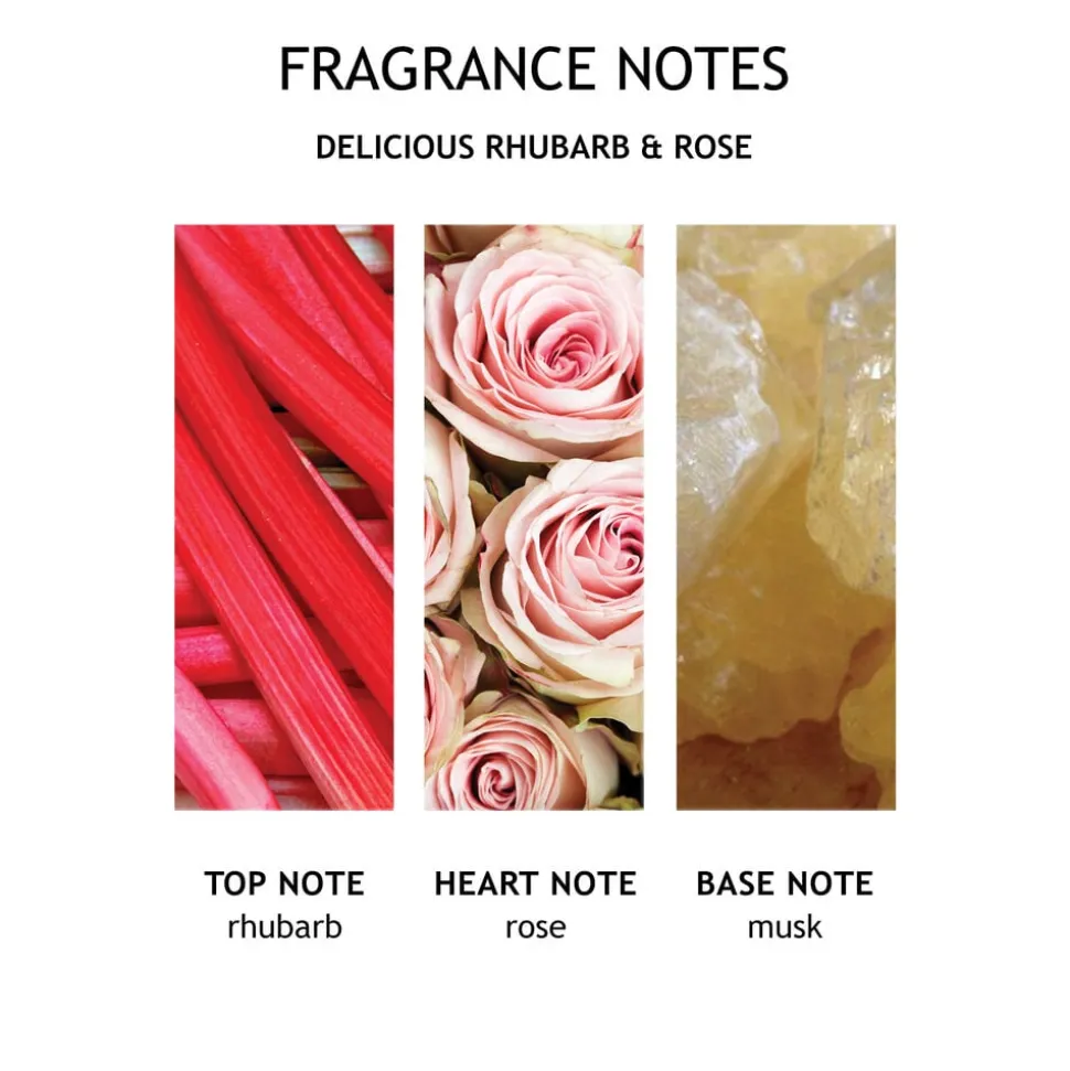 Delicious Rhubarb & Rose Hand Lotion