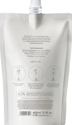 DELICIOUS RHUBARB & ROSE HAND WASH REFILL