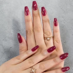 ELEGANT TOUCH COLOUR ACRYLICS BERRY