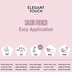 ELEGANT TOUCH PETITE NAILS FRENCH 1