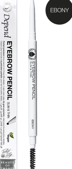 Eyebrowpencil slim&thin Ebony nord