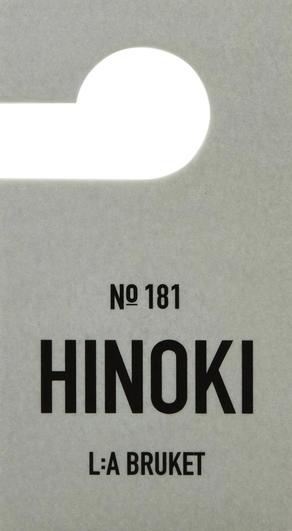 Fragrance Tag Hinoki