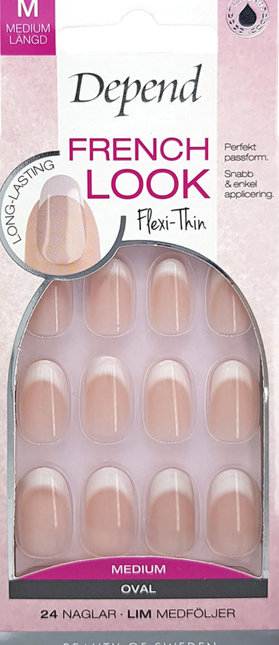 French Look Rosa Oval nord