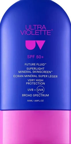 Future Fluid SPF 50+ - Let solbeskyttelse med zink