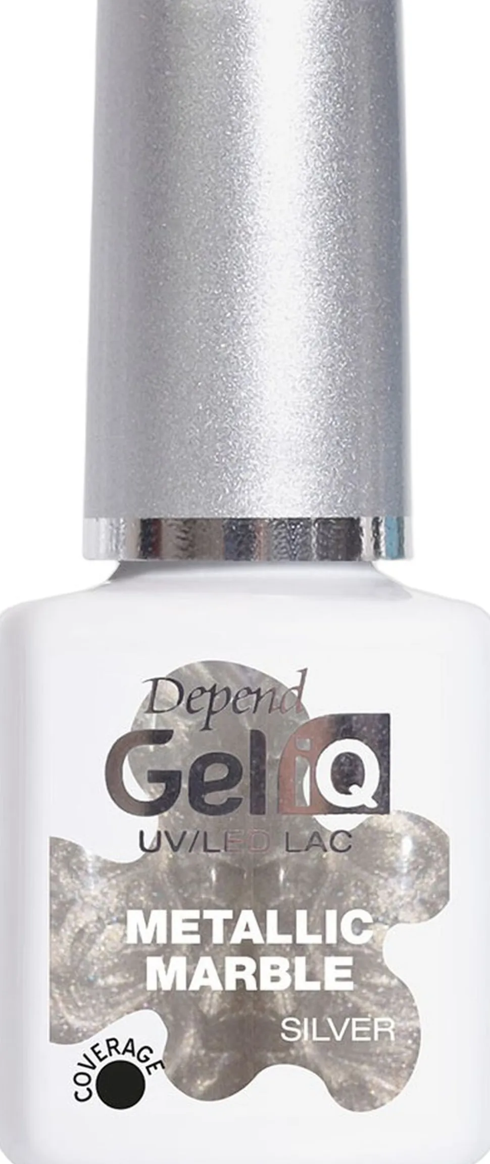 GeliQ Metallic Marble Silver