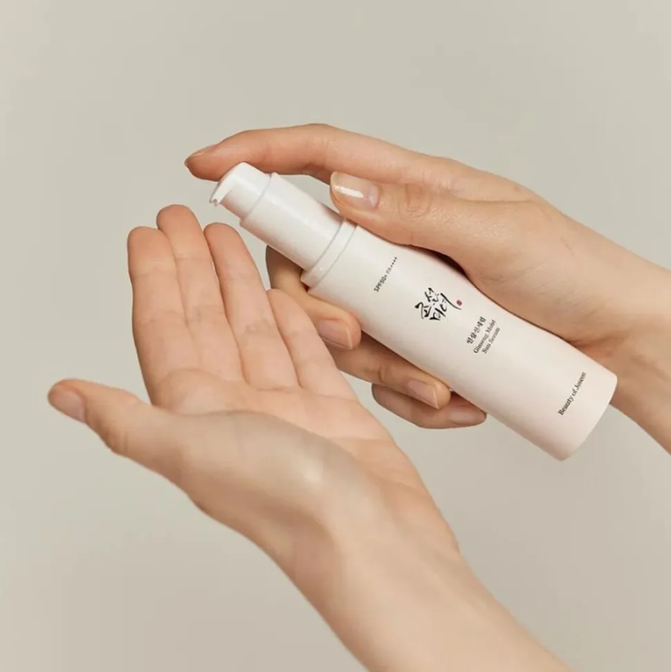 Ginseng sun serum
