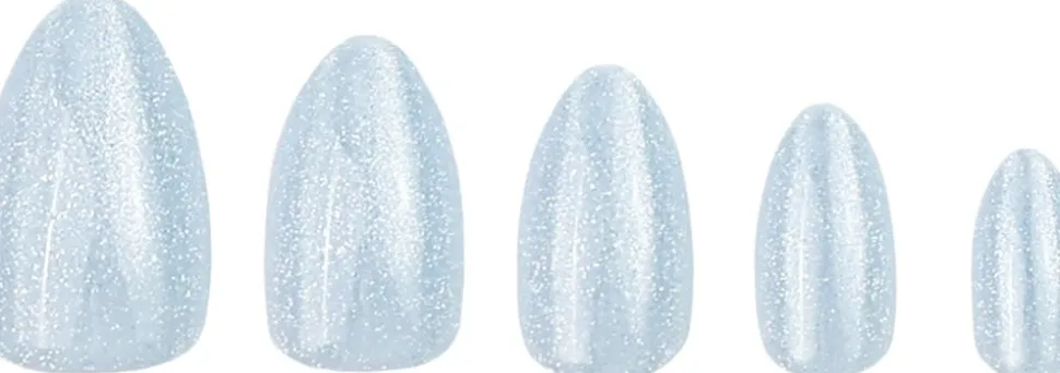 Glacier Blue - Reusable Instant Press-on Manicure