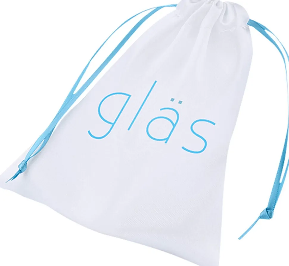 GLAS - RECHARGEABLE REMOTE CONTROLLED VIBRATING BUTT PLUG