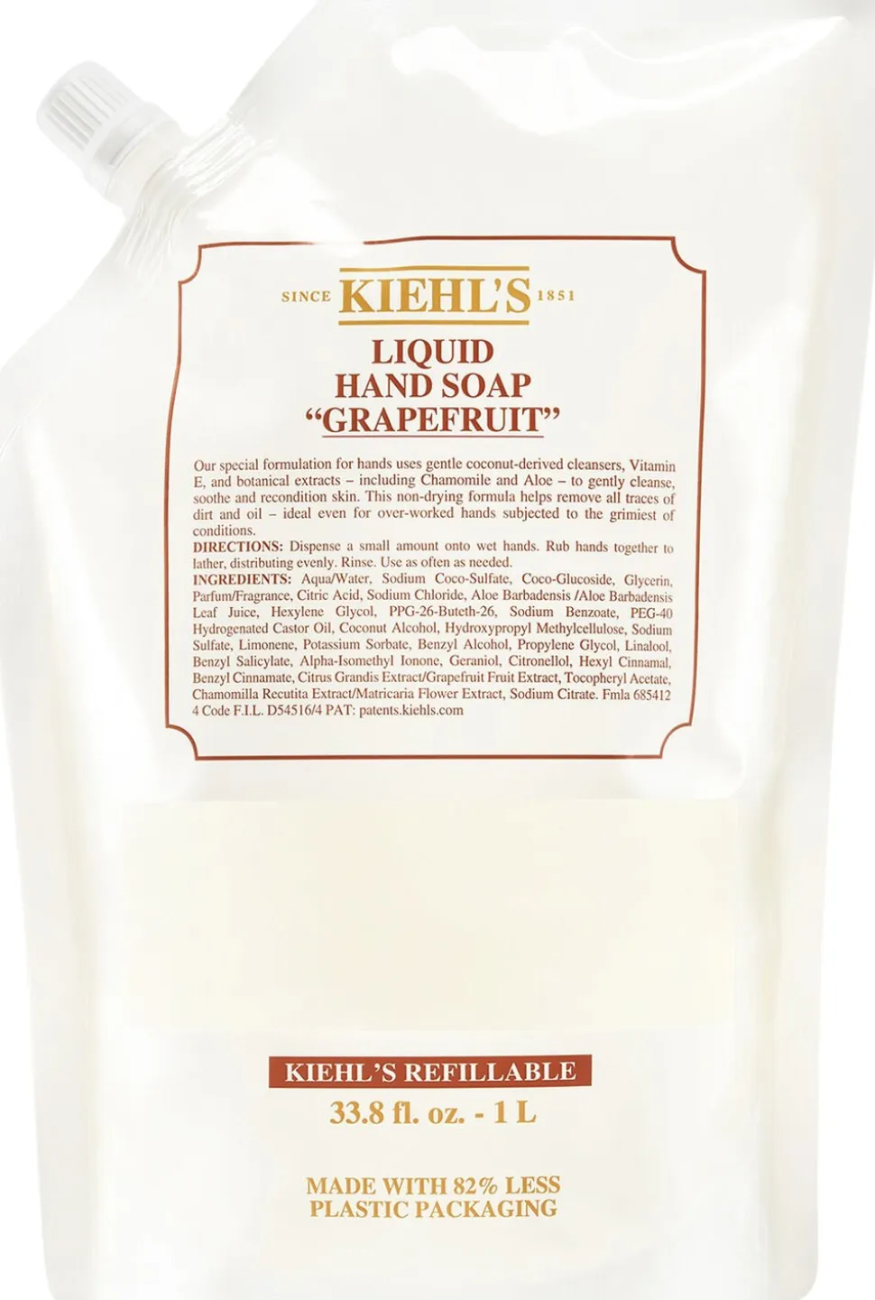 Hand Cleanser Grapefruit Refill