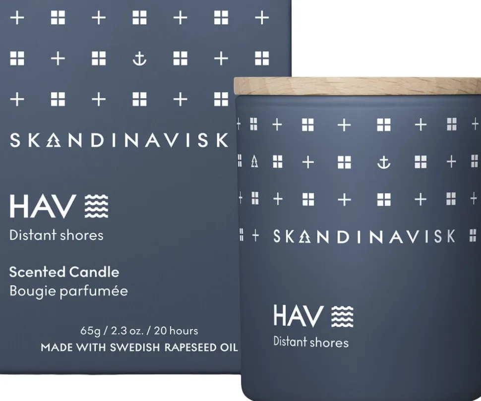 HAV Scented Candle w Lid 65g