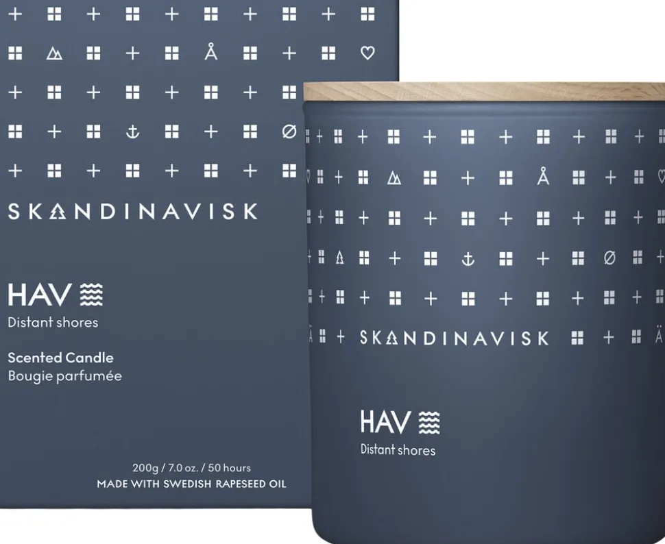 HAV Scented Candle w Lid 200g