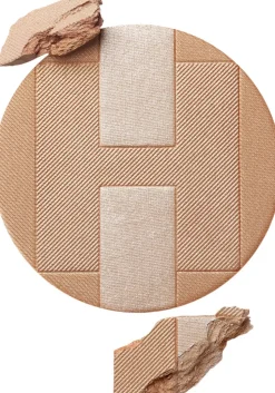 Hermès Plein Air, H TRIO iridescent mineral powder, Corail Mojave