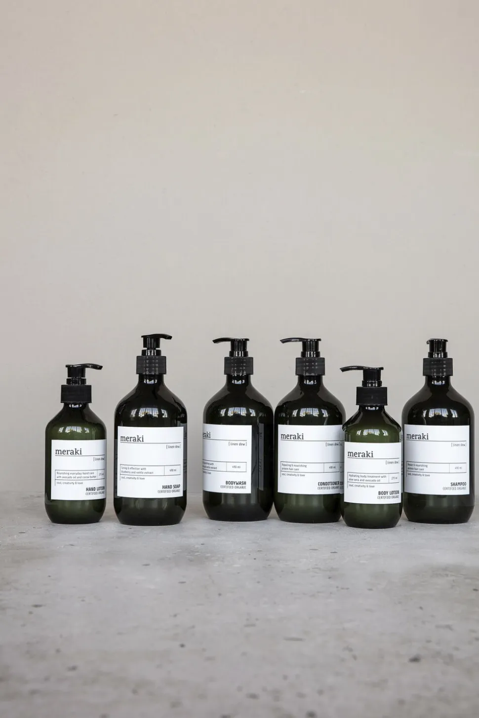 Hånd lotion, Linen dew