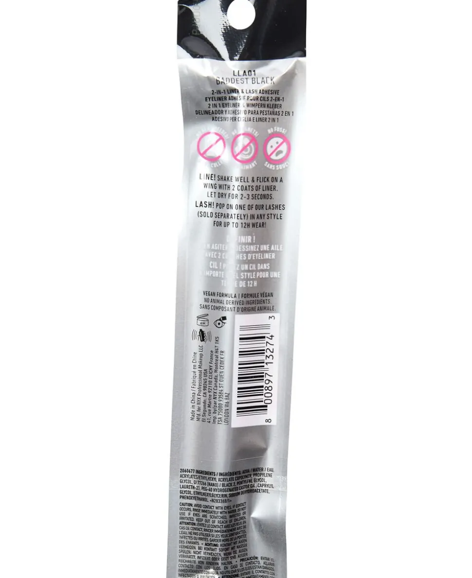 Jumbo Lash! 2-In-1 Liner & Lash Adhesive Waterproof