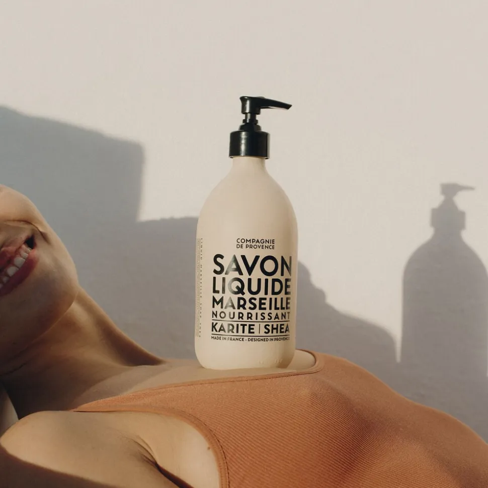 LIQUID MARSEILLE SOAP SHEA BUTTER 495 ML