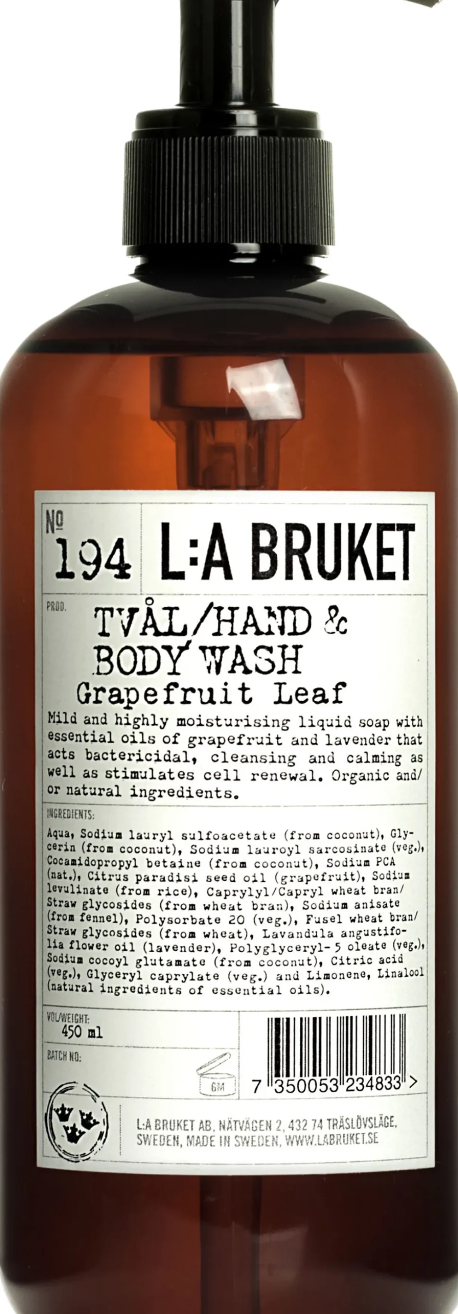 Liquid Soap Grapefruit Leaf 450 ml