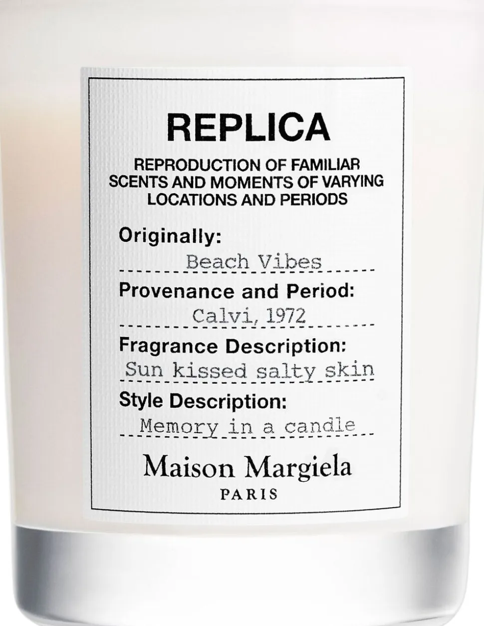 Maison Margiela Replica Beach Vibes Candle