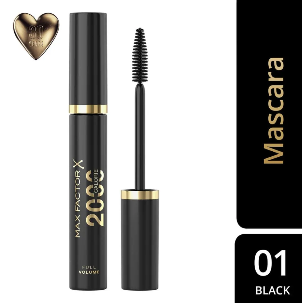 Max Factor 2000 Calorie Dramatic Volume Mascara, 001 Black, 9 ml