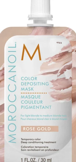 Moroccanoil Rose Gold Color Depositing Mask 30ml.