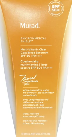 MULTI-VITAMIN CLEAR COAT BROAD SPECTRUM SPF 50 50 ML