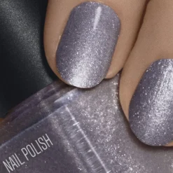 Nail Polish Lilac Glitter
