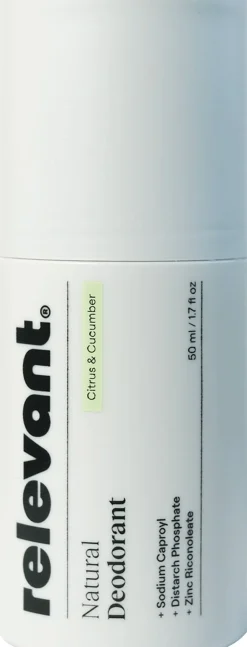 Natural Deodorant (Citrus & Cucumber)
