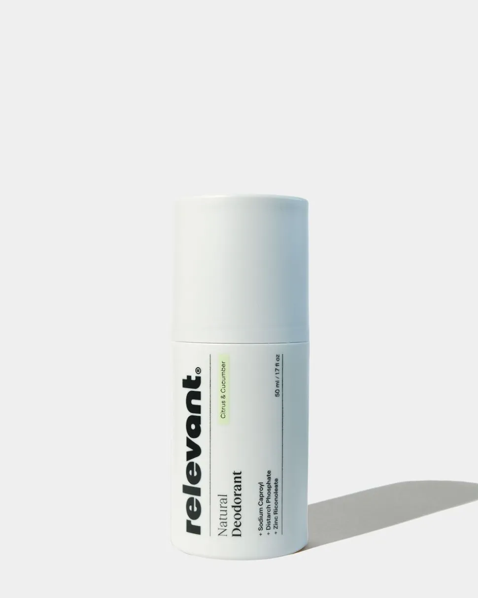 Natural Deodorant (Citrus & Cucumber)