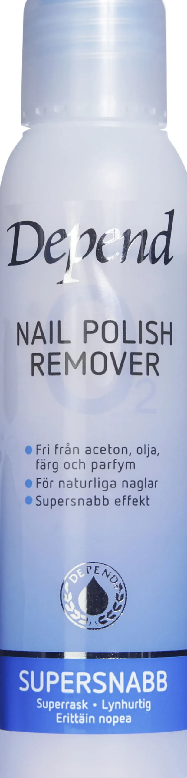 O2 Neglelakfjerner blå 100 ml